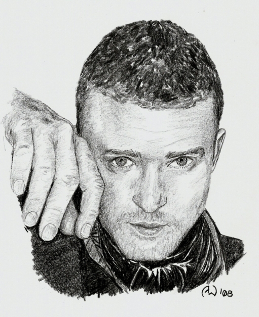 Zeichnung - Justin Timerlake